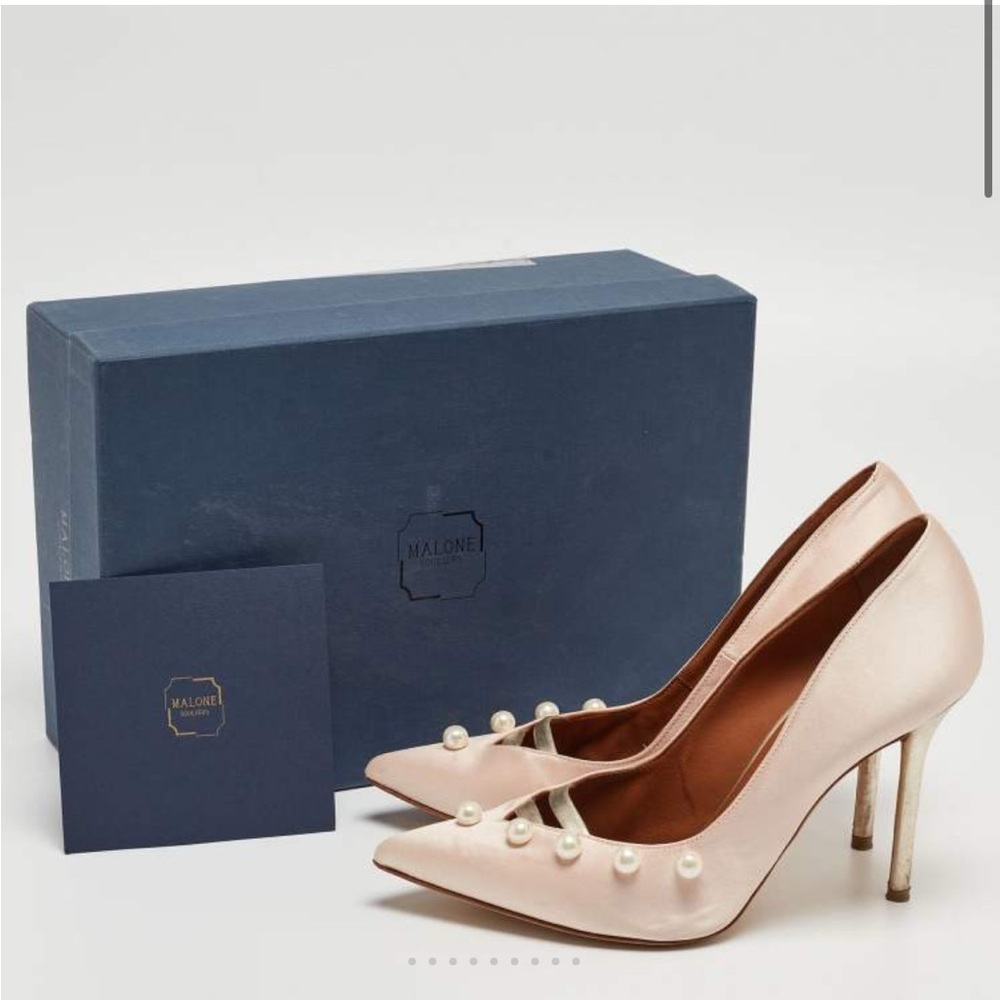 Malone Souliers Pink / Zia Bridal Heel - 37.5